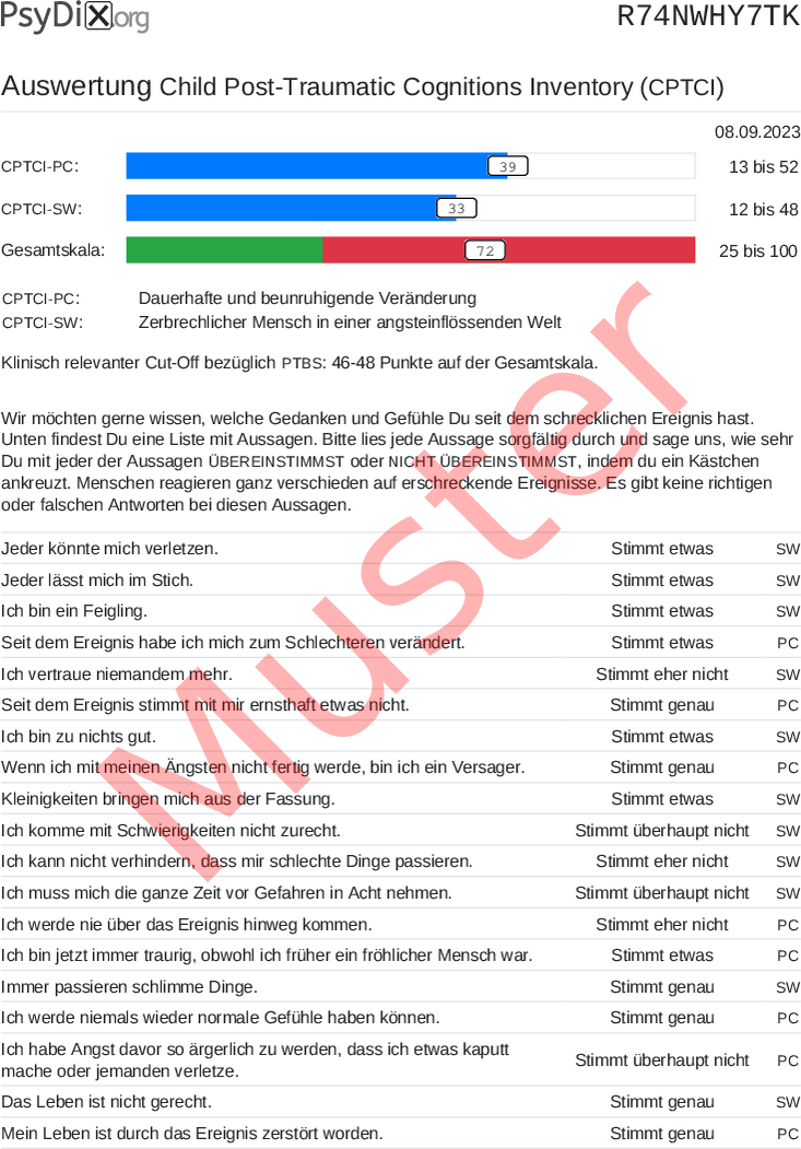 CPTCI-PDF-Auswertung