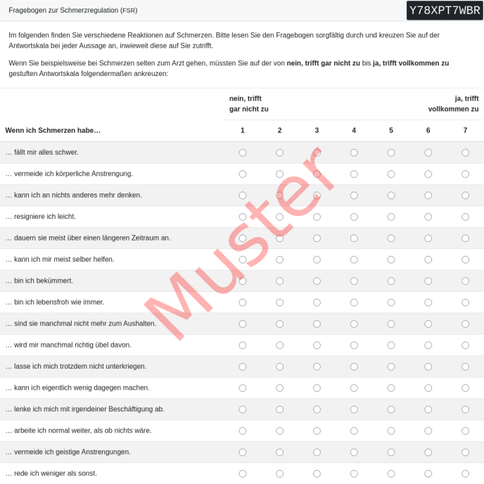 FSR-Fragebogen