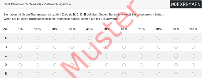 GAS-Fragebogen