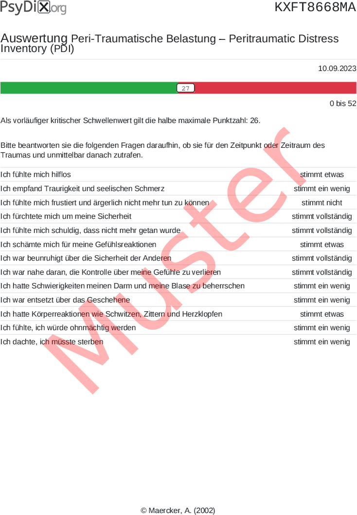 PDI-PDF-Auswertung